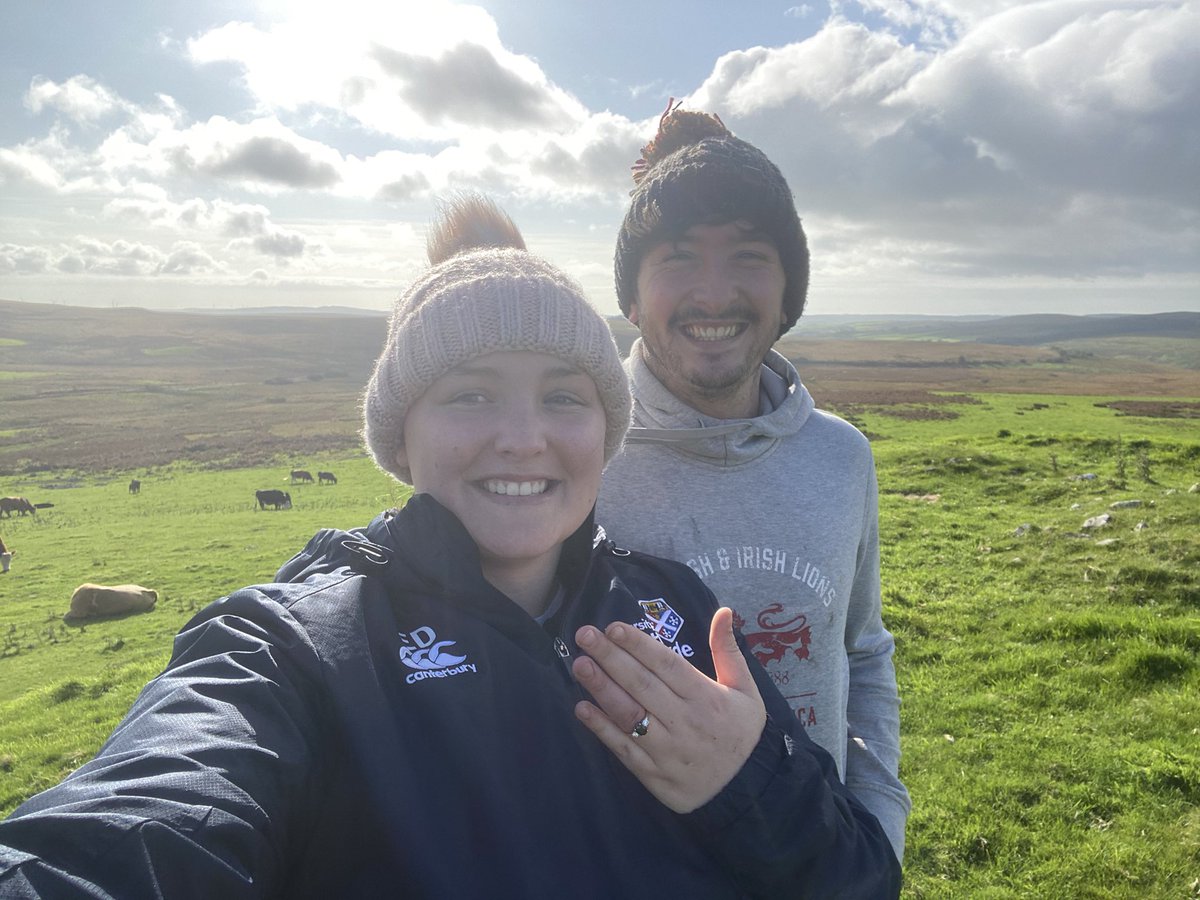 MissDownie10's tweet photo. A very special Monday morning telling my super excited P1s this news! Mrs Dalrymple to be🥂💍🤍

Slightly different Sunday checking the cows🤣 https://t.co/RdPfILx3OF