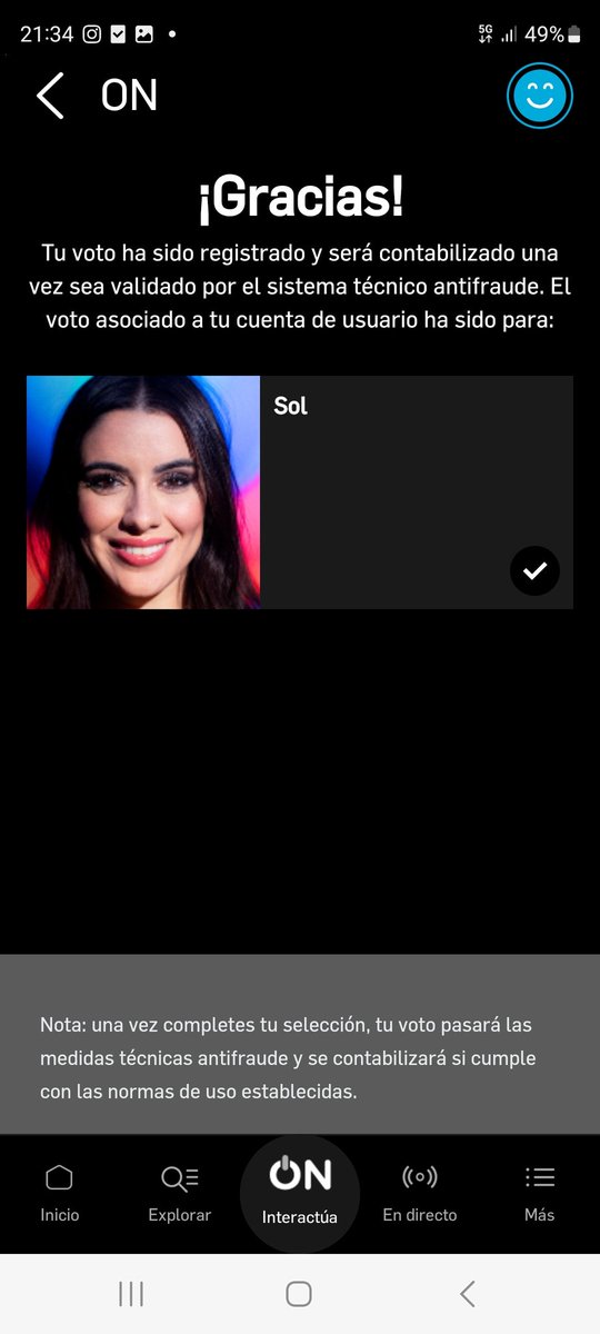 DaironB98's tweet image. Laura se salva.  
#GHVIPDBT3 #GHVIP2O