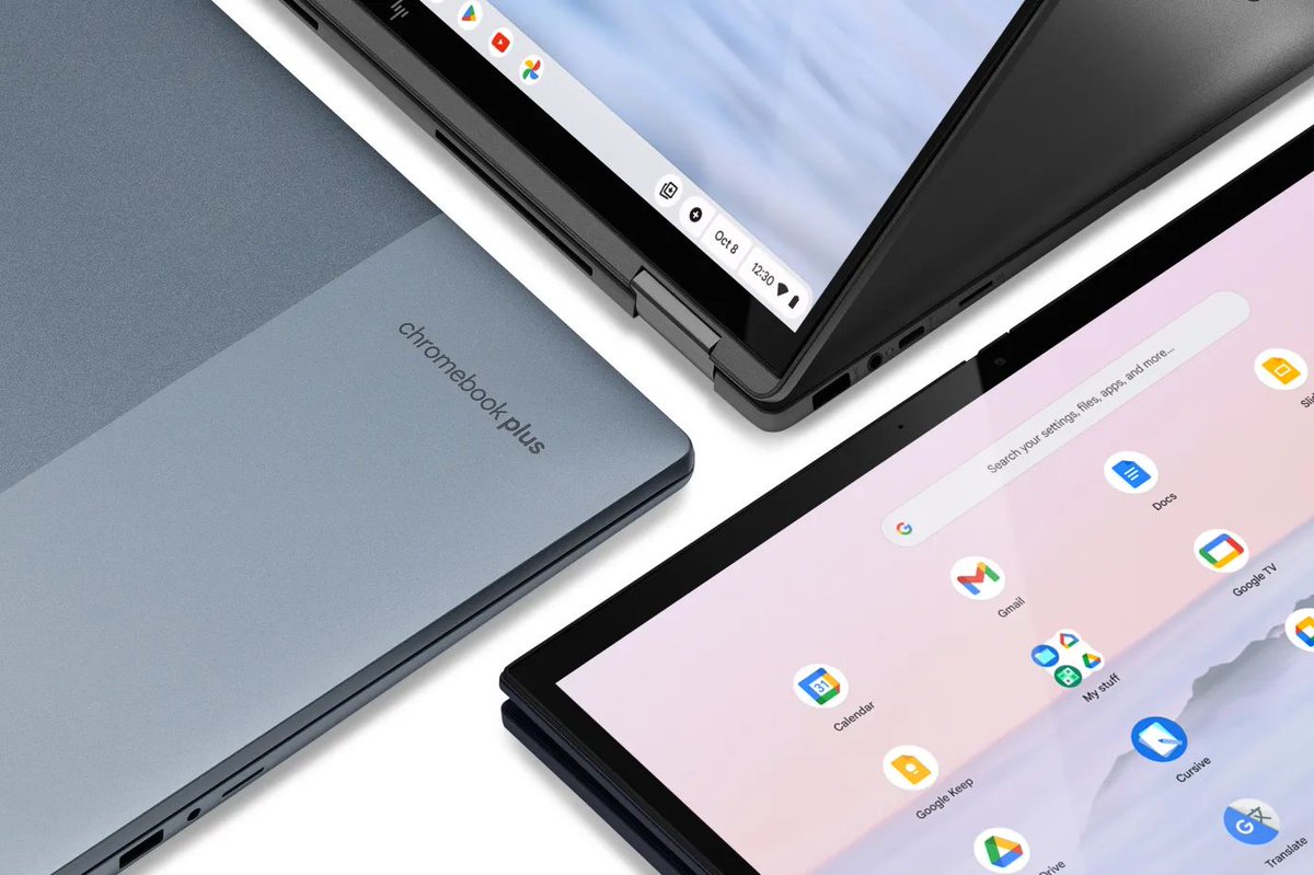 🚀 #Google unveils $399 #ChromebookPlus category with Acer, Asus, HP, and Lenovo! Boasting a full HD screen, 1080p camera, and enhanced processing power, these devices are tailored for productivity. AI features and notable software updates are part of the package.
