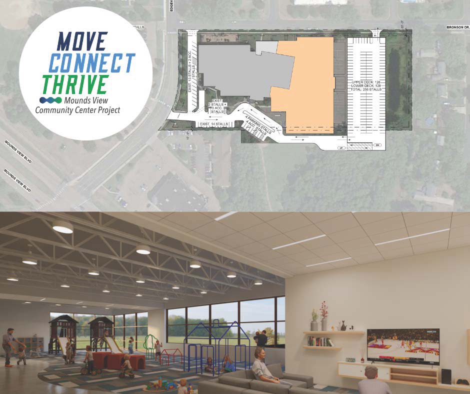 Will nearby wetlands be impacted if the Mounds View Community Center project moves forward? No. Residents urged the city to safeguard nearby wetlands. In response, the city plans a parking ramp to create a buffer for wetland areas. Explore more at MoveConnectThriveMV.org/faq.