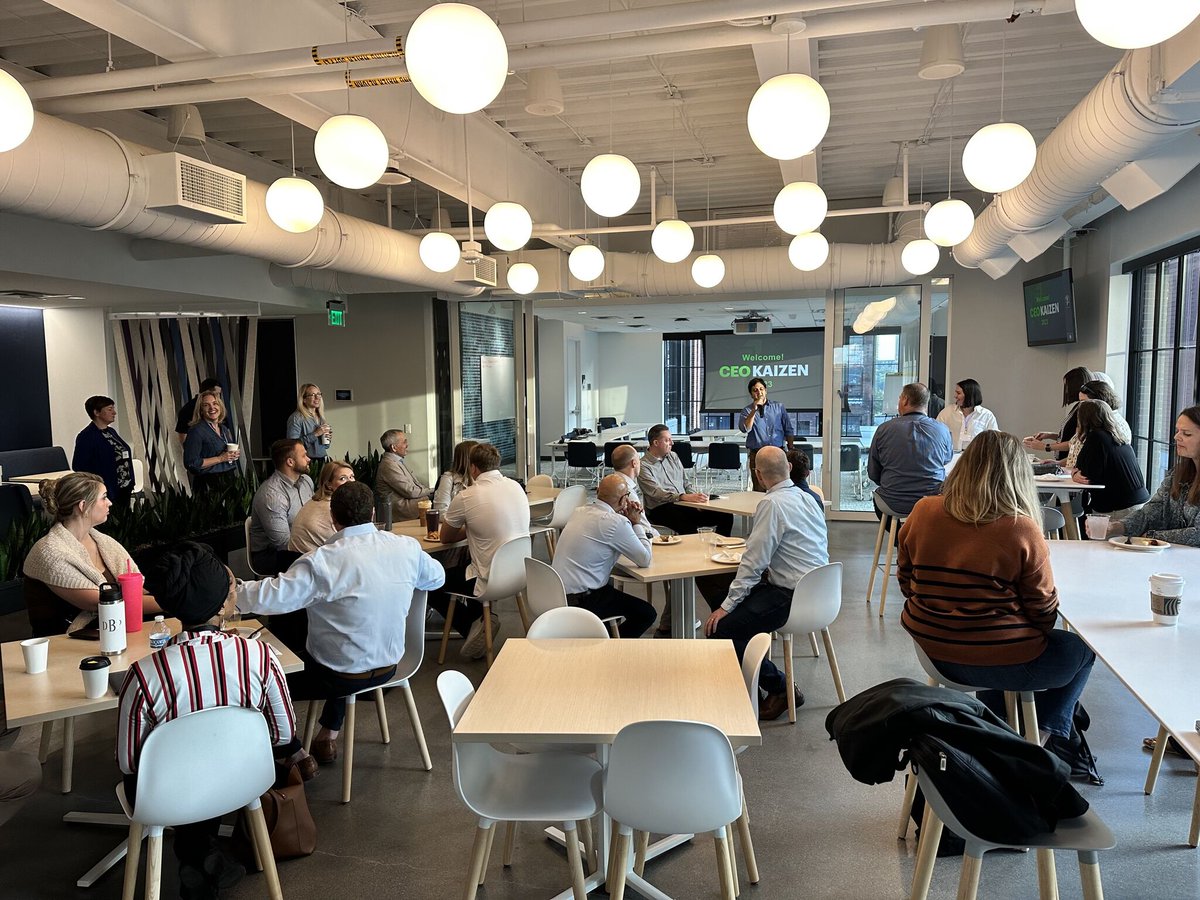 FortiveCorp's tweet image. It&apos;s not your average Monday here at Fortive. Today is Day 1 of our CEO Kaizen Week!

CEO Kaizen is our week-long continuous improvement event where leaders come together to solve customer challenges and unlock opportunities for growth.

#CEOKaizen #ForYouForUsForGrowth