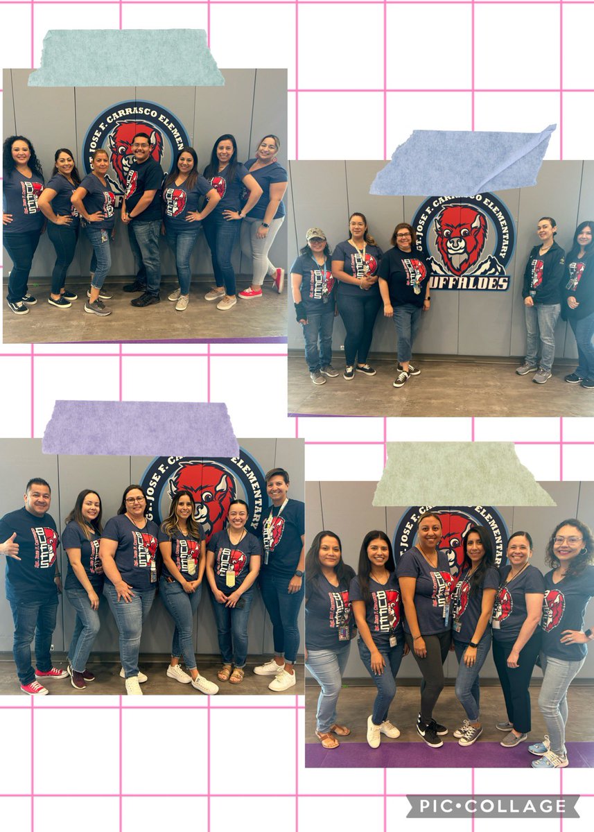 Our #BuffStrong teachers came to support our scholars during this SMART Academy. So blessed with great teachers! Peep their new shirts! #Buffvengers #TeamSISD #JCEbuffaloes