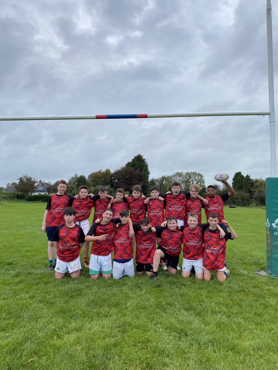Our First Year Rugby team took part in their first blitz which took place in North Kildare Rugby Club last Thursday. 👏 It was a great first day out with all players getting game time and games being won, lost and drawn to create great character development. 💪⚫️🔴