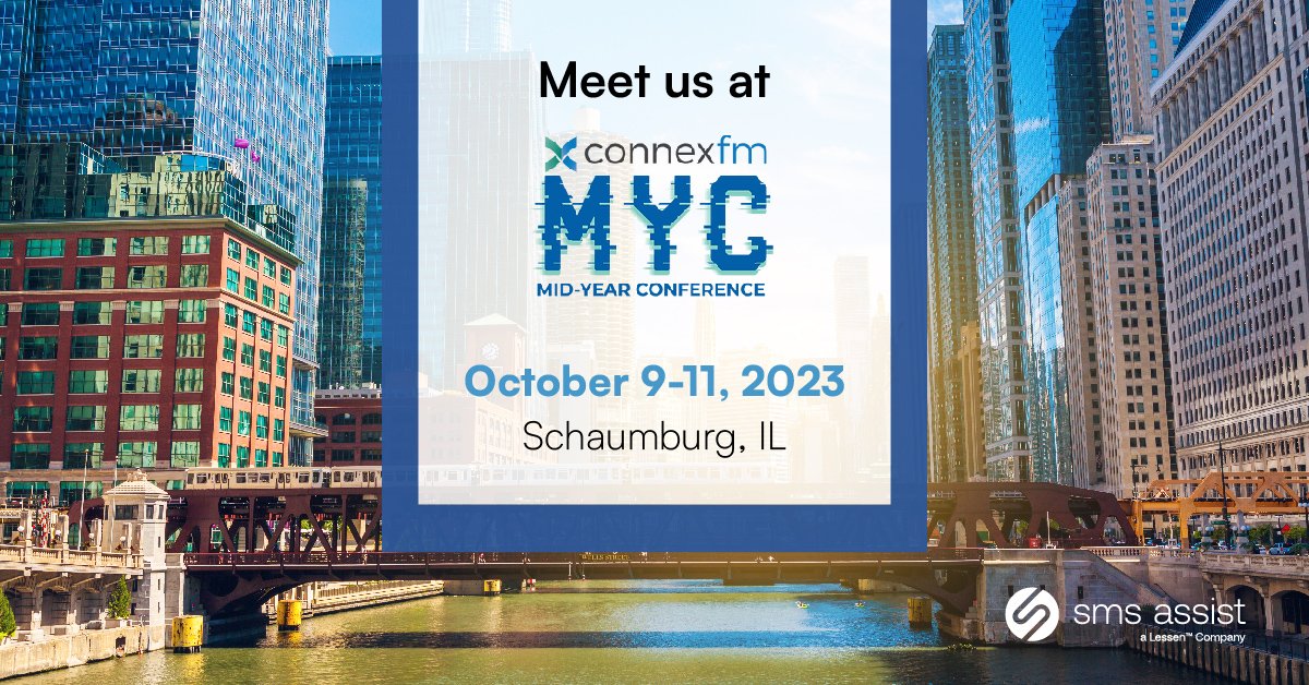 We're getting ready for the ConnexFM Mid-Year Conference next week! Join us in Schaumburg and stop by booth #434 to meet the team. We look forward to connecting with you there. #ConnexFM