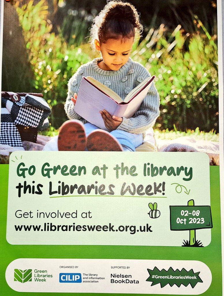 MancLibraries's tweet photo. We're loving the great choice of reads for kids and grownups at #AbrahamMossLibrary about greening our environments for #GreenLibrariesWeek - catch us at tomorrow's Green Storytime 11am with stories, songs and activities for little ones! @MCCCrumpsall @ManCityCouncil https://t.co/5sdCEL8tEn