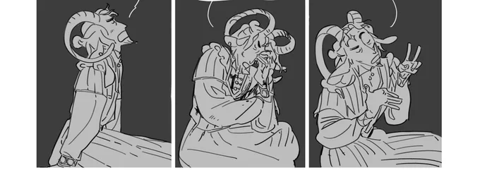 My handsome DnD drama queen from a recent comic 🐀🐀🐀