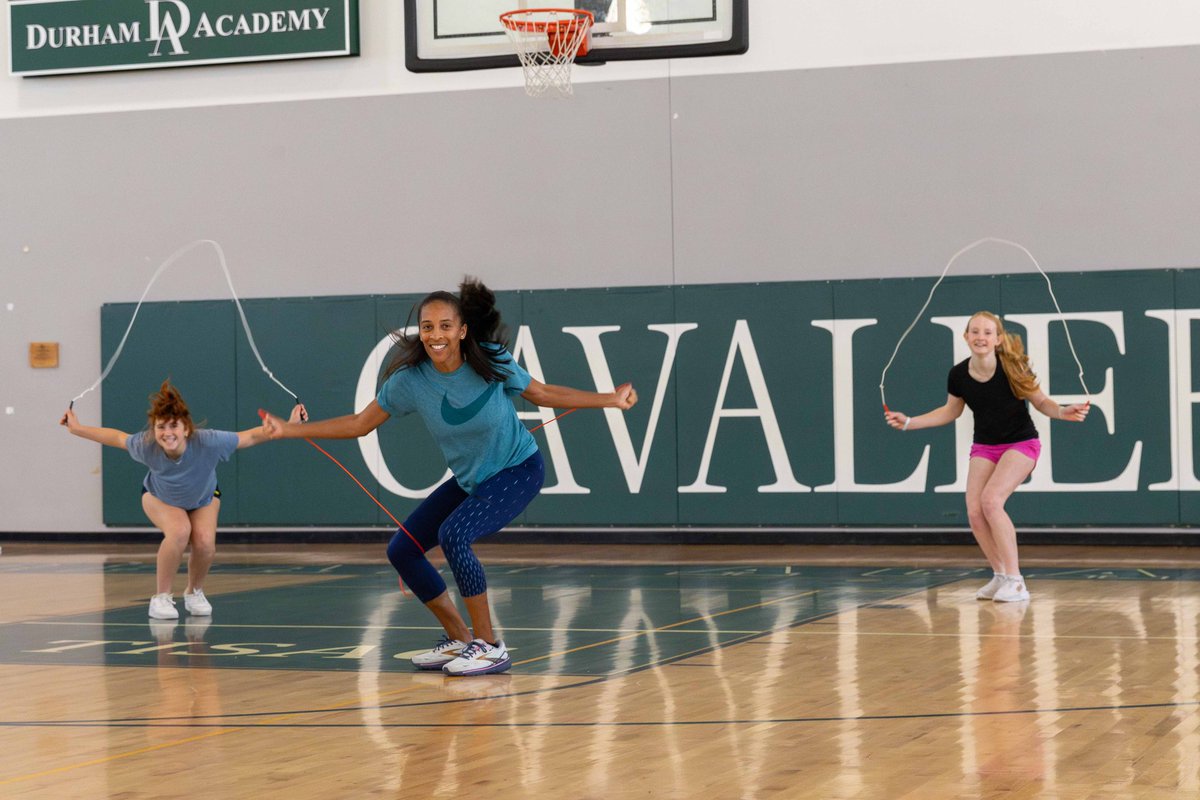 DurhamAcademy's tweet photo. Dr. Krishinda Lee’s ‘04 journey came full circle when she joined Durham Academy, no longer as student or an alum, but as a faculty member. Read more about her journey and accomplishments at https://t.co/pyPqJMFSjz
#DurhamAcademy #DAAlumni #HappyMoralProductive #DAAthletics https://t.co/WU9xAsxRQZ