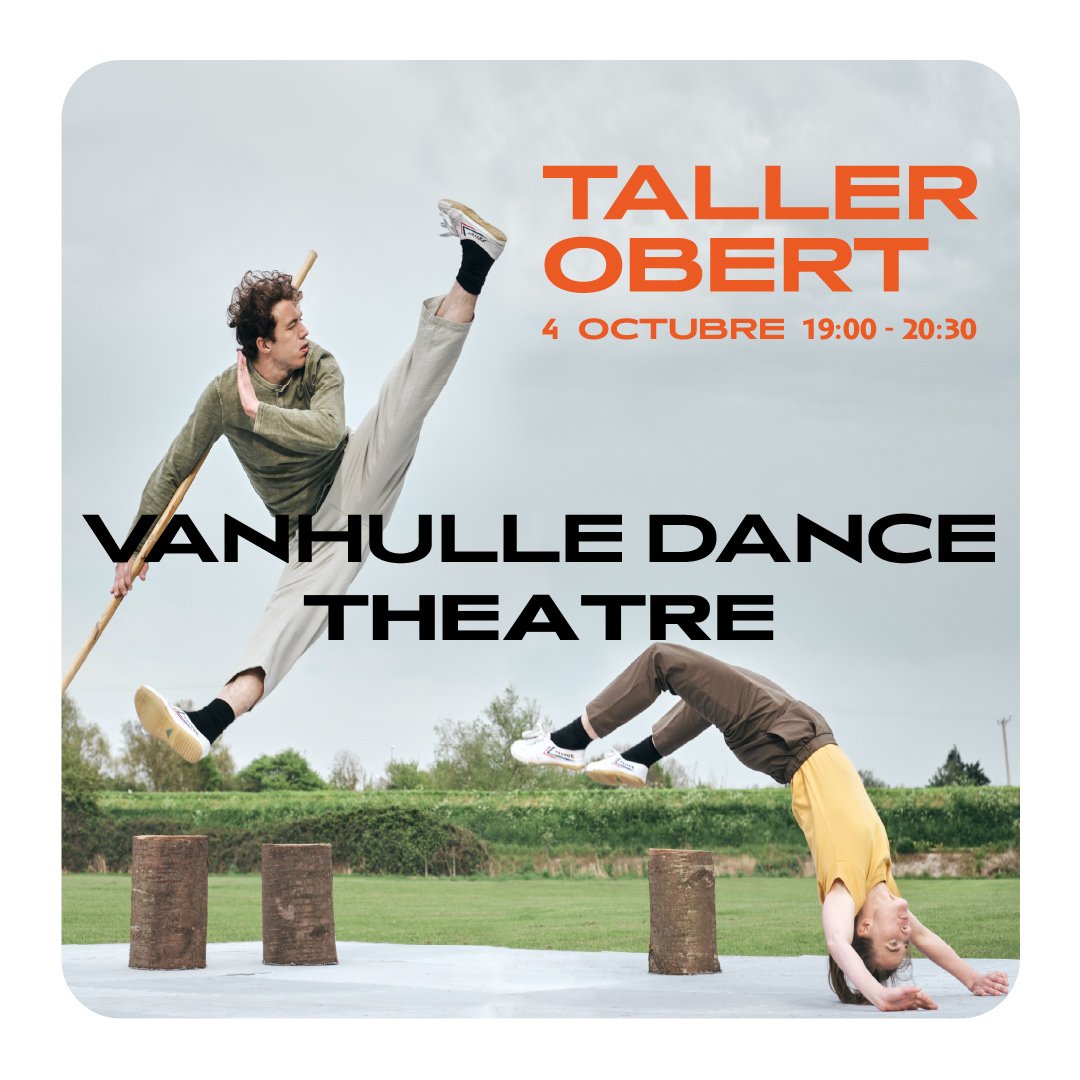 🟠 WORKSHOP DANSA CONTEMPORÀNIA 🟠

🗓️Dimecres, 4 d'octubre 
🕕 19:00 - 20:30 h 
📍 L'Obrador Espai de Creació
 🎟 Entrada lliure, no requereix reserva anticipada 

 👉 + info: espailobrador.com