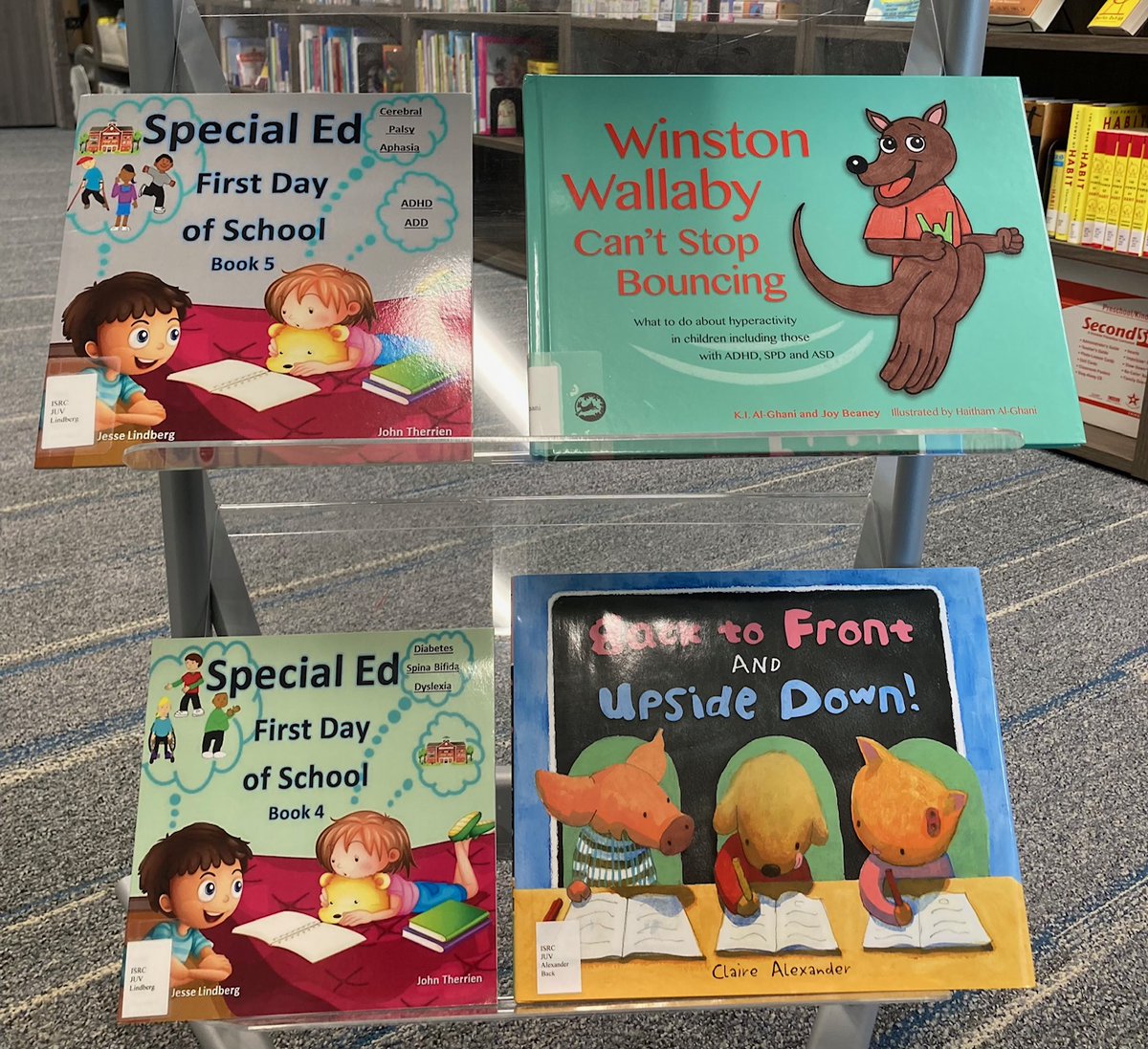 ISRCUS's tweet photo. Did you know that October is National ADHD and National Dyslexia Awareness Month?

Our reading list honors the many students and adults living with these diagnoses:

Titles and descriptions in Alt text https://t.co/oxgh0tzJIt