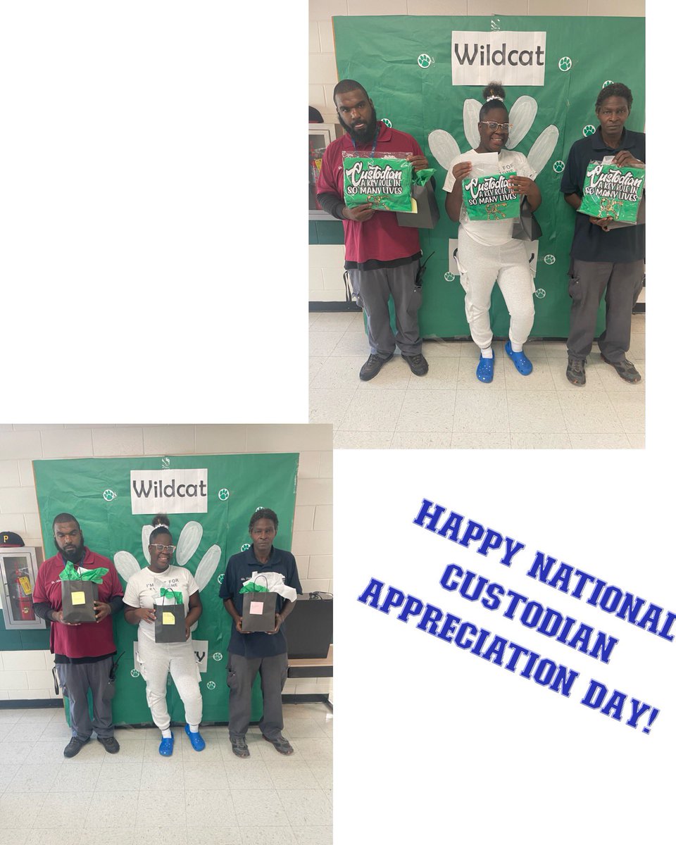 Thank you WFES custodians for all you do! You hold a key role in the success of our school!💚🔑