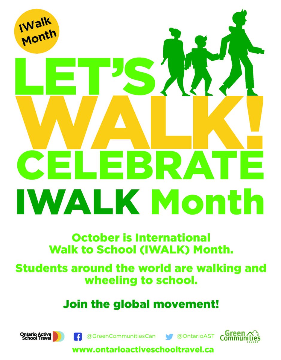 Do UWalk to school to <a href="/wrdsb/">Waterloo Region DSB</a> or <a href="/WCDSBNewswire/">WCDSB</a>? 

Let's celebrate you! 🚶‍♂️🚴‍♂️🛴🤸‍♀️🙂

It's #IWalk Month!