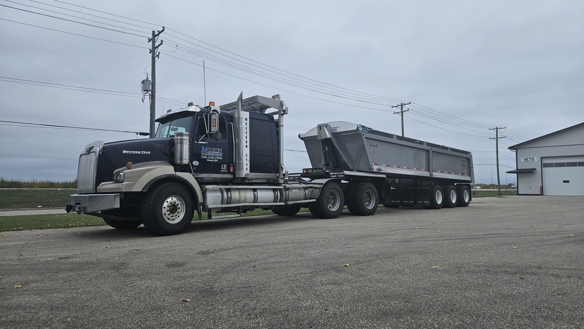 RichardWiebe204's tweet image. We would like to thank Morin Construction of Hearst Ontario of the purchase of this 2024 Canuck Trailers triple axle all steel end dump. #quereltrailers #canucktrailers #haulmore #everyhaul #enddump #graveltrailer