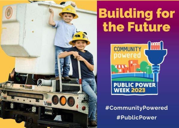 Celebrating Public Power Week!  
#communitypowered #PublicPowerWeek