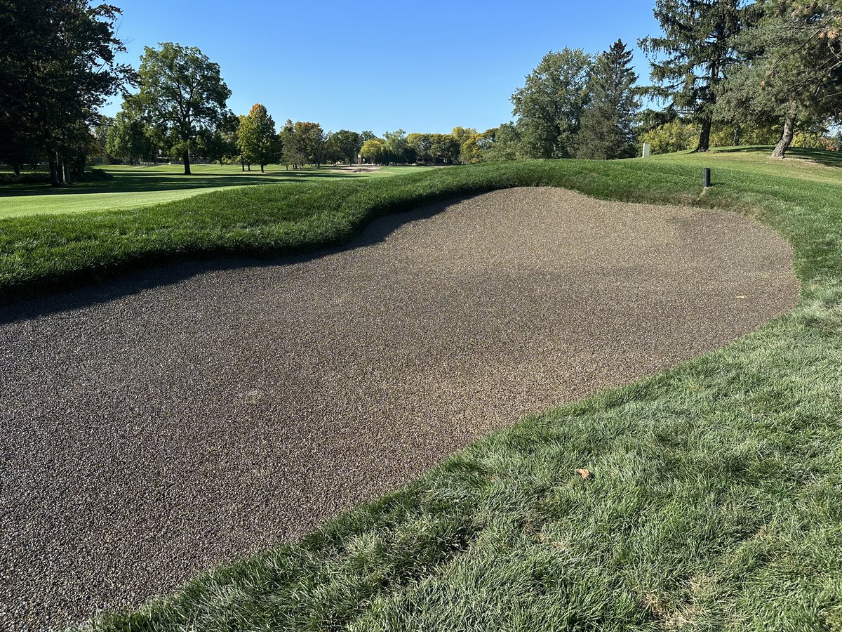 Better Billy Bunker liner being sprayed today. Perfect weather for this application.