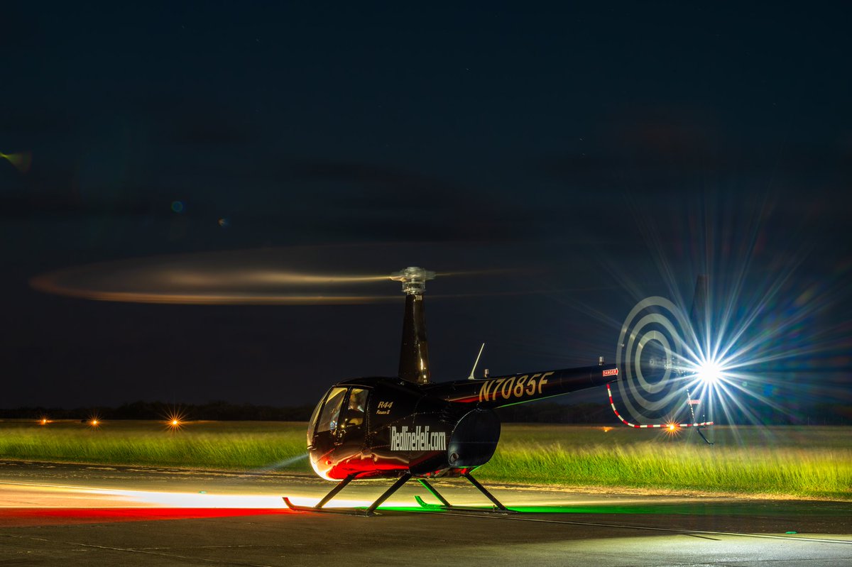 Heli pics at night 😯 @texas_lizard