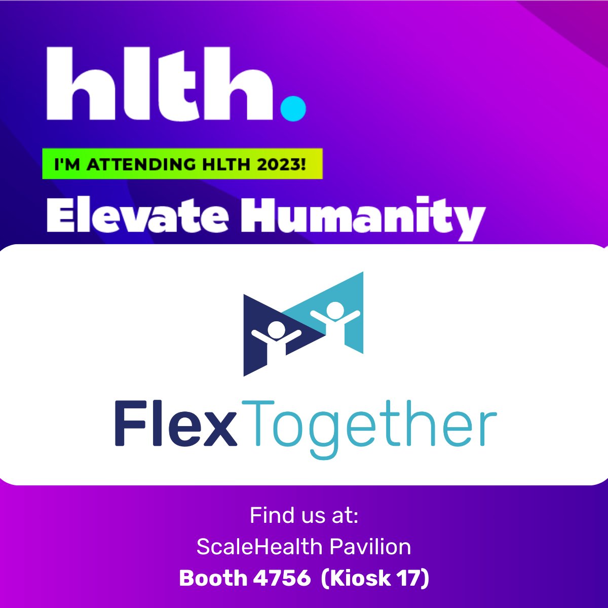 We'll be at #HLTH2023! Come learn more about the benefits of virtual pulmonary rehab at Booth 4756 as part of the <a href="/ScaleYourHealth/">ScaleHealth</a> pavilion.