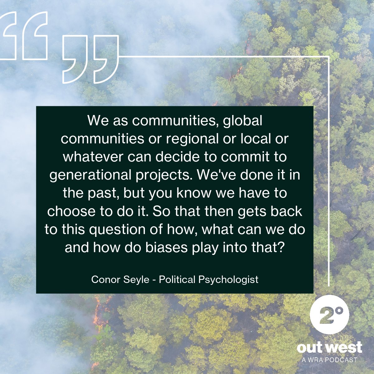 Western Resource Advocates (@wradv) on Twitter photo Join us in our most recent #podcast episode of 2 Degrees Out West as we delve into the workings of the human brain with guest speaker Dr. Conor Seyle of <a href="/PAX_sapiens/">PAX sapiens</a>
Explore how we can shift our perspectives on long-term challenges. Tune in now! 🎧🌿
bit.ly/46gJCRQ Join us in our most recent #podcast episode of 2 Degrees Out West as we delve into the workings of the human brain with guest speaker Dr. Conor Seyle of <a href="/PAX_sapiens/">PAX sapiens</a>
Explore how we can shift our perspectives on long-term challenges. Tune in now! 🎧🌿
bit.ly/46gJCRQ