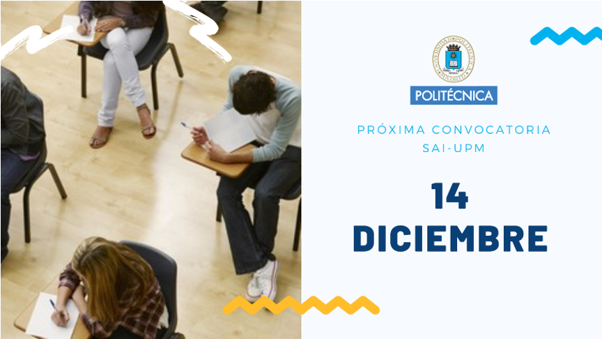 ¡YA ESTÁ ABIERTO EL PLAZO DE INSCRIPCIÓN PARA EL SAI DE DICIEMBRE #TOEIC en la <a href="/La_UPM/">Universidad Politécnica de Madrid</a>!

⚠Que no se te pase el plazo, la inscripción se cierra el 17 de noviembre

Accede aquí para conocerlo todo sobre la prueba:
capman.es/blog/sai-upm-1…

<a href="/Capmantesting/">Capman T.S.</a> <a href="/biblioUPM/">Biblioteca UPM</a> <a href="/Delegacion_UPM/">Delegación de Alumnos UPM</a>
