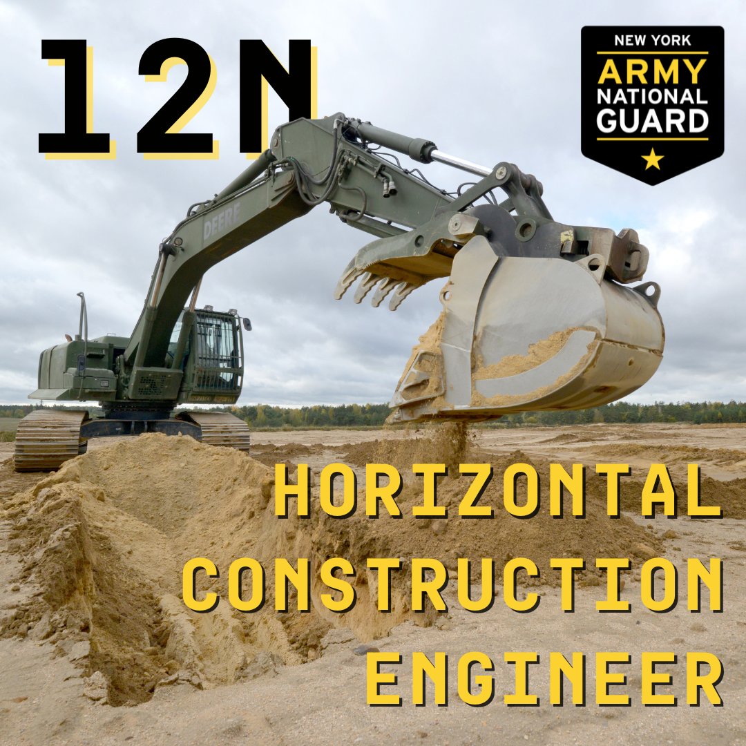 NationalGuardNY's tweet photo. The #nationalguard offers a wide range of trade-based jobs. How will you serve?
.
.
.
#goguard #nowhiring #army #engineers #tradejobs #tradework https://t.co/j29FL9XuR0