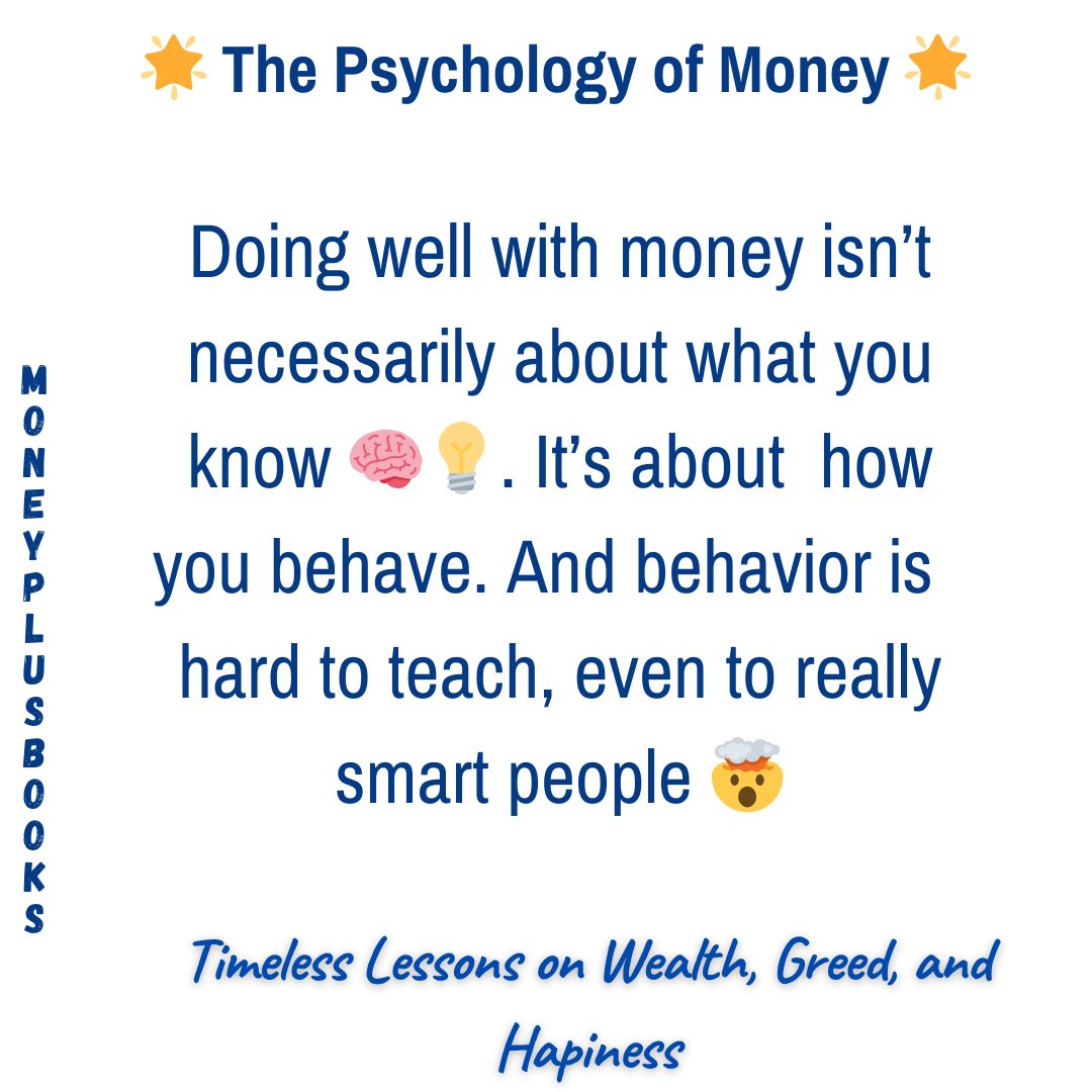 nanwala's tweet photo. #psychologyofmoney #morganhousel #moneyplusbooks https://t.co/2aqfZm8Yxd