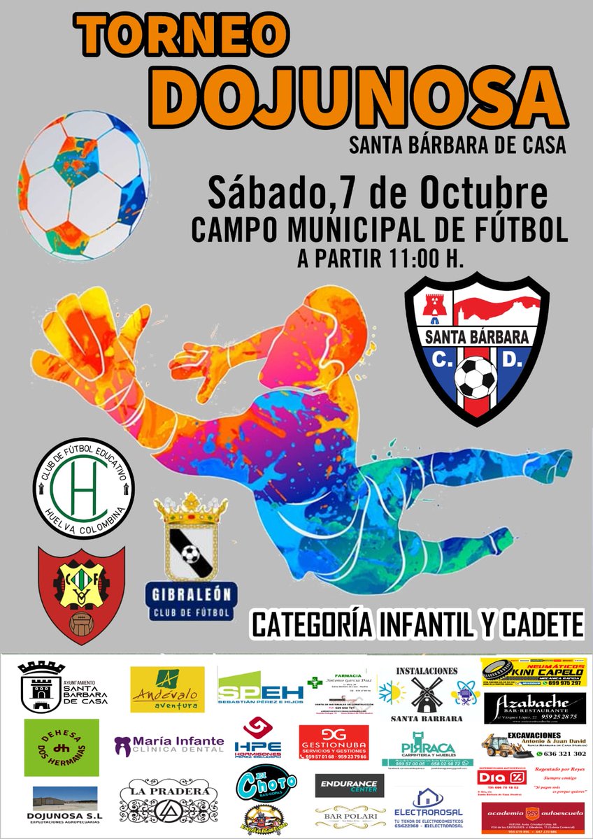 cfehuelvaC's tweet photo. 🎉💪🏼 ¡La #pretemporada no para!

Agradecidos por la invitación al torneo Dojunosa de nuestros grandes amigos de CD Santa Bárbara para nuestros equipos #INFANTIL Y #CADETE . 💥⚽

🔝Crece, aprende y disfruta del fútbol en #CFEHC

💚🤍¡No lo pienses más #DescubreHuelvaColombina! ⚽ https://t.co/ZE8JUeaFPj