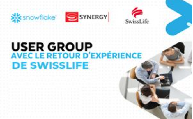 Synergy_France's tweet photo. 📢@Synergy_France  et @SnowflakeDB  vous convie :  
au 4 -ème club utilisateurs Snowflake le 7 novembre matin avec le témoignage de Assurances professionnelles @SwissLife_Fr , Road Map Snowflake, une Démo de @kestra_io  et bien plus encore !
Inscriptions : https://t.co/vpgEzEUzih https://t.co/RDN2XYWNbX