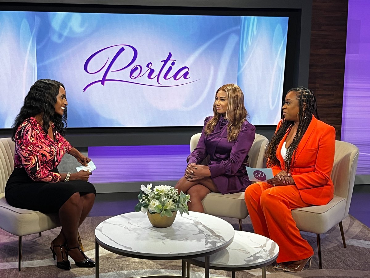 TOMORROW at 1 on an all-new <a href="/PortiaTVShow/">Portia</a>, #MatchmakingDUO <a href="/KelliKFisher/">Kelli K. Fisher</a> and <a href="/TanaCGilmore/">Tana Gilmore</a> join <a href="/PortiaFOX5/">Portia Bruner</a> at the table and give great advice to two singles seeking a #relationship.
#RelationshipGoals 
#RelationshipAdvice 
#PortiaTVShow