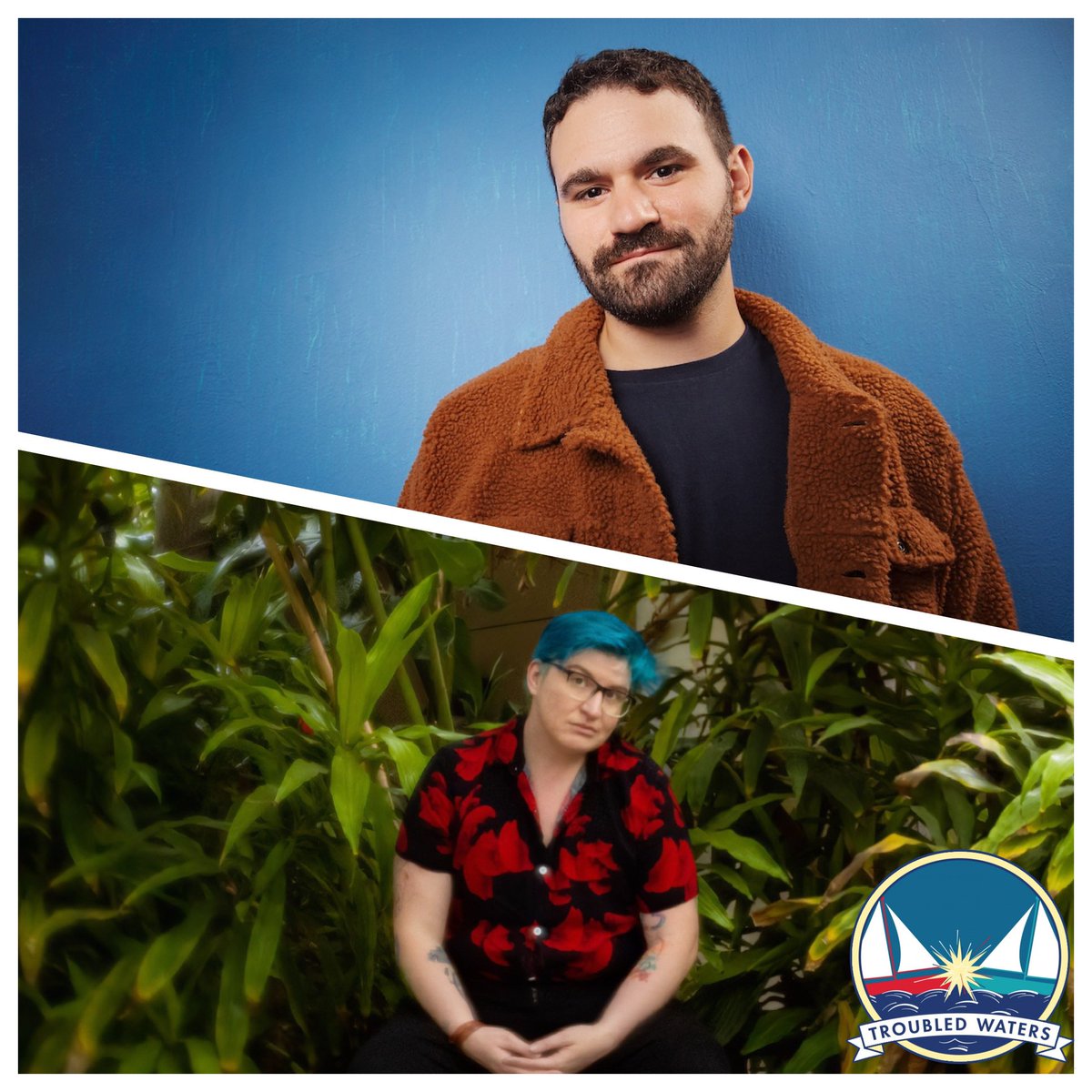 Troubled Waters (@troubledpod) on Twitter photo This week our friends <a href="/GabeMollica/">Gabe Mollica</a> and <a href="/lasertheboy/">Laser Webber</a> join host <a href="/DaveHolmes/">DaveHolmes.bsky.social</a> for some pumpkin spice foodstuffs, motivational speeches, and fall-related trivia.
Listen on <a href="/MaxFunHQ/">Maximum Fun HQ</a> or wherever you get your podcasts! This week our friends <a href="/GabeMollica/">Gabe Mollica</a> and <a href="/lasertheboy/">Laser Webber</a> join host <a href="/DaveHolmes/">DaveHolmes.bsky.social</a> for some pumpkin spice foodstuffs, motivational speeches, and fall-related trivia.
Listen on <a href="/MaxFunHQ/">Maximum Fun HQ</a> or wherever you get your podcasts!