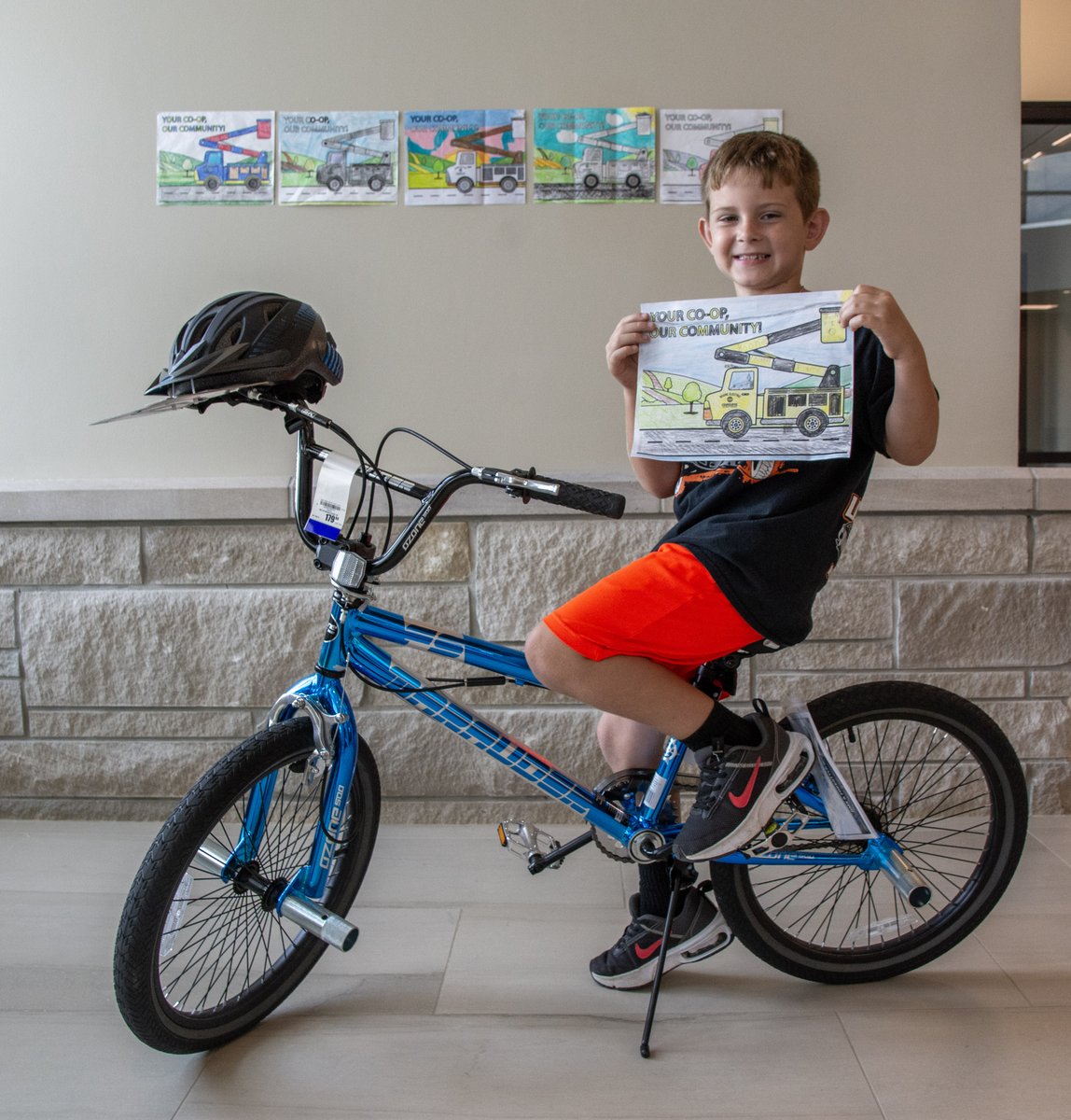 BooneElectric's tweet photo. Congrats to our coloring contest winners Ruby and Memphis both from Columbia! They are proud owners of new bikes. Thank you to all for participating. #IPowerBEC https://t.co/9Y7Tzf6dLm