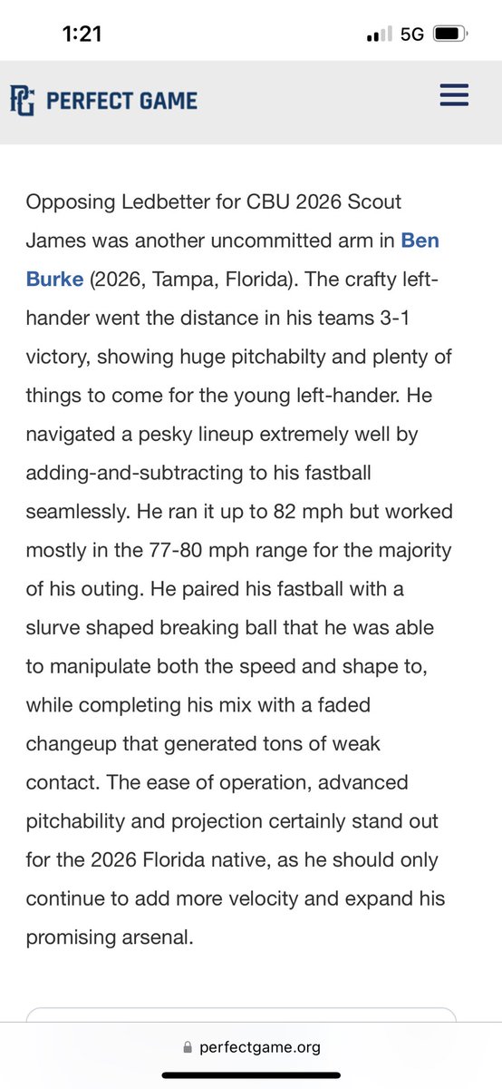 Ben Burke (@benburke_19) on Twitter photo Thank you <a href="/PG_Scouting/">Perfect Game Scout</a> for the write up! <a href="/CBU_FL/">๐บ๐ธCBU๐บ๐ธ</a> <a href="/JesuitBaseball/">Jesuit Baseball</a> <a href="/Mazarooski/">Addison Maruszak</a> <a href="/MadddoggThaKid/">Maddux Faber</a> Thank you <a href="/PG_Scouting/">Perfect Game Scout</a> for the write up! <a href="/CBU_FL/">๐บ๐ธCBU๐บ๐ธ</a> <a href="/JesuitBaseball/">Jesuit Baseball</a> <a href="/Mazarooski/">Addison Maruszak</a> <a href="/MadddoggThaKid/">Maddux Faber</a>