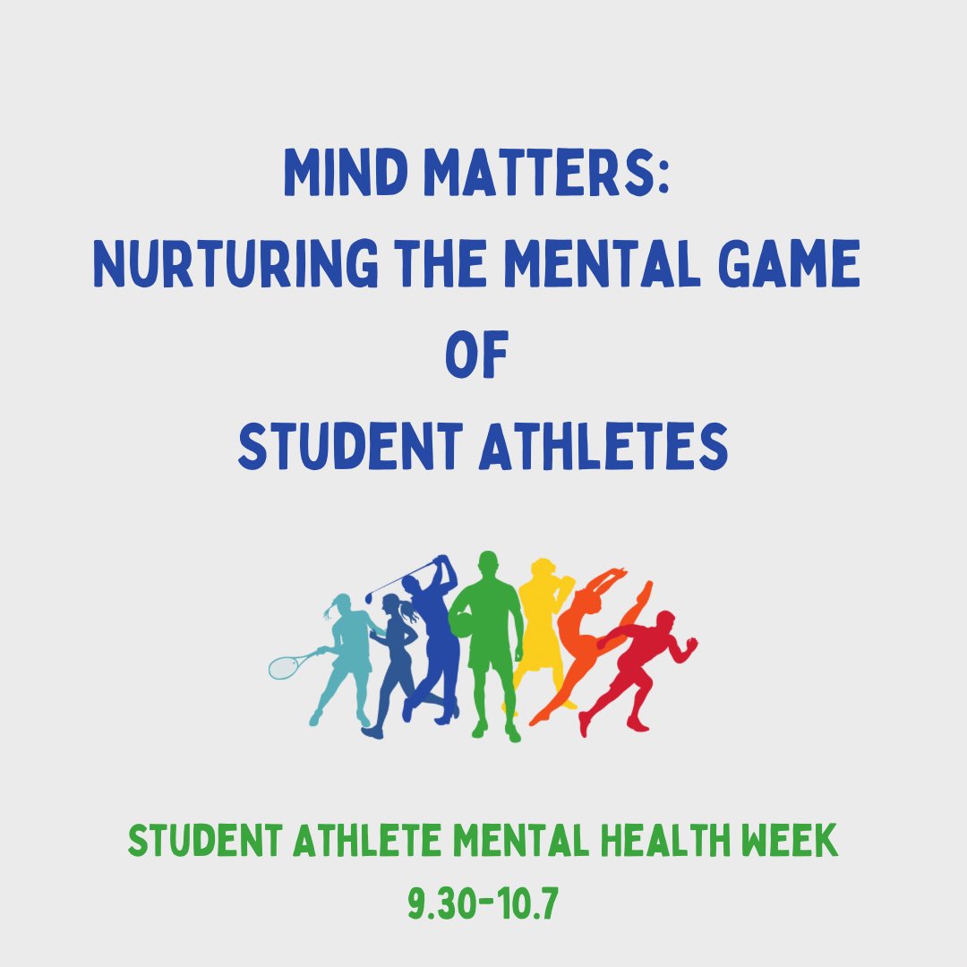 By destigmatizing mental health and providing tools for self-care, we empower our athletes to perform at their best both on and off the field. Together, we’re cultivating a culture of well-being, resilience, and success. 💪❤️
