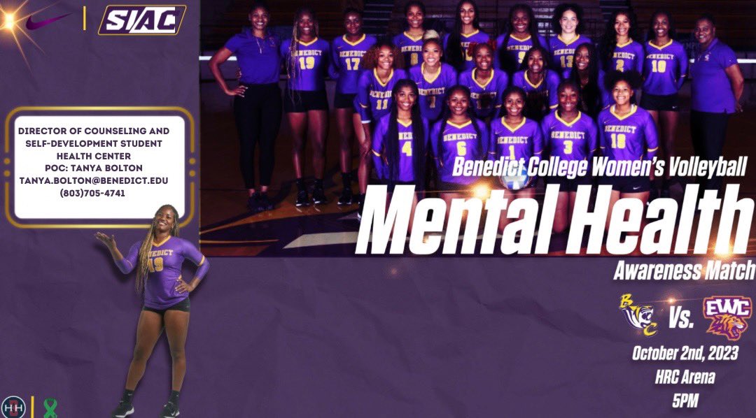 TigersComply's tweet photo. Comes support our Lady Tigers Womenโs Volleyball Team tonight at 5pm in support of @HilinskisHope #ForTyler 3๏ธโฃ ๐๐๐๐
๐#MentalHealthMatters https://t.co/NcTNlzHyzq