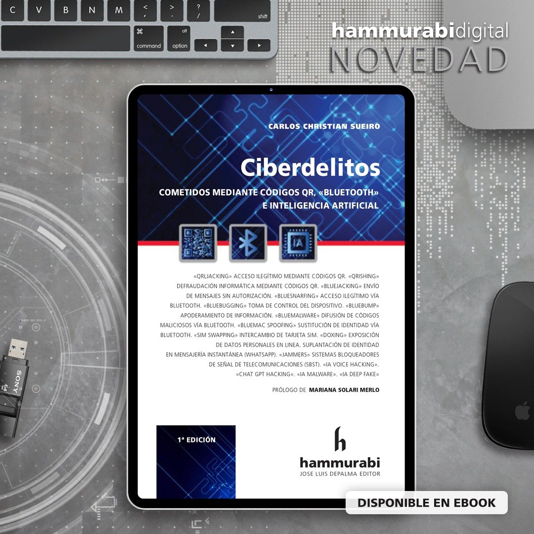 NOVEDAD
Ciberdelitos cometidos mediante códigos QR, Bluetooth e IA