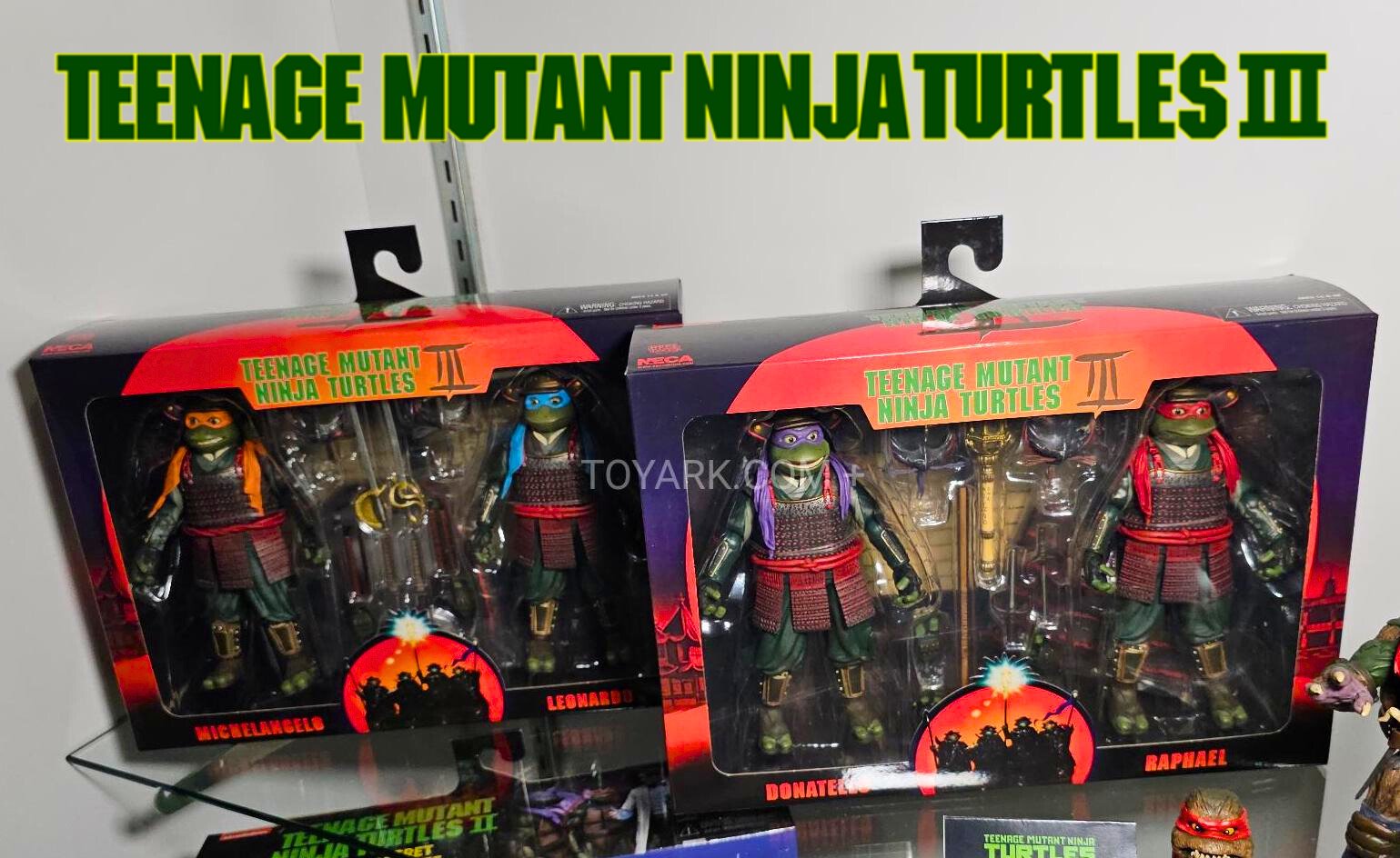 Teenage Mutant Ninja Turtles Leonardo Michelangelo Raphael 3 Pack