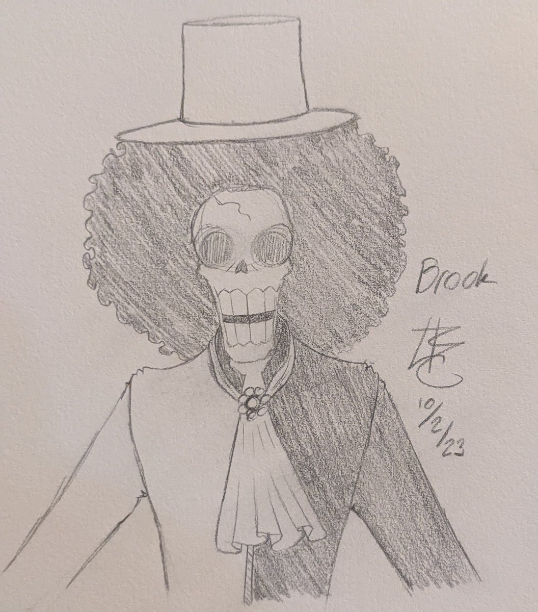 dn_captain's tweet photo. #Sketchtober 2nd 2023 - #Brook https://t.co/jvJK8ylRfu