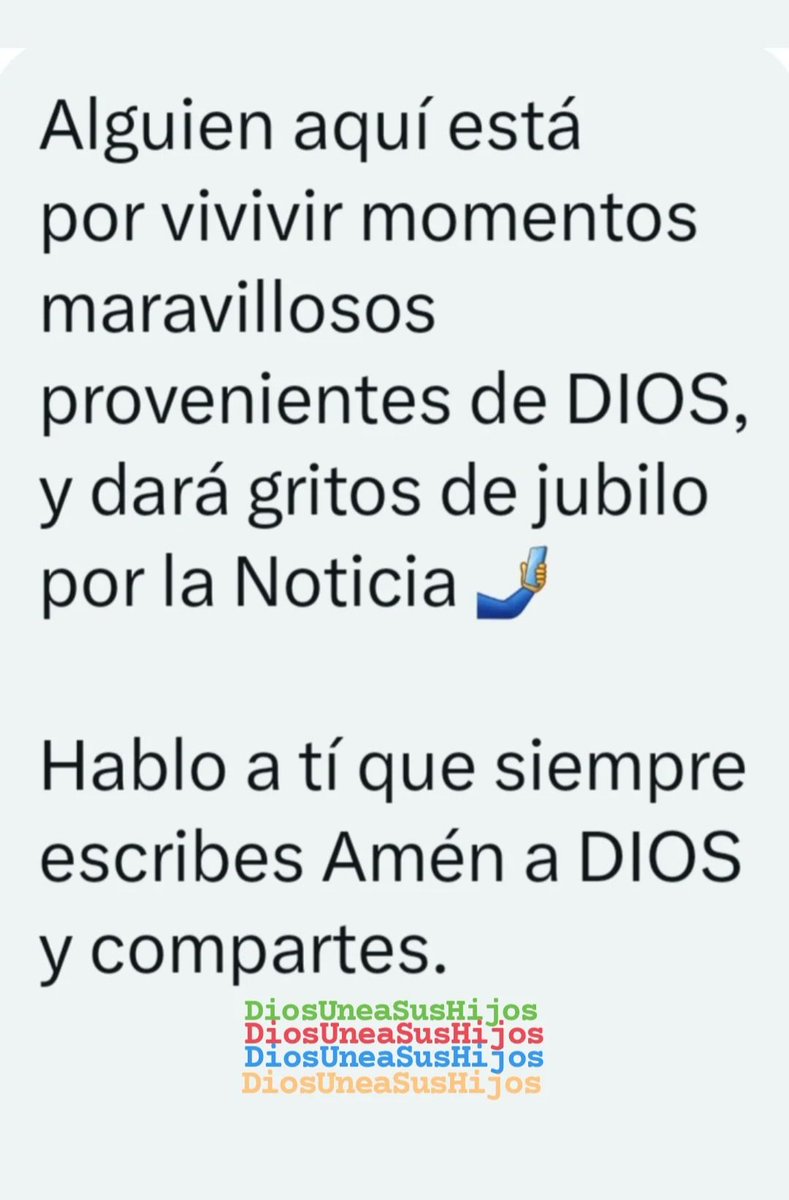 DiosUneSusHijos's tweet image. 