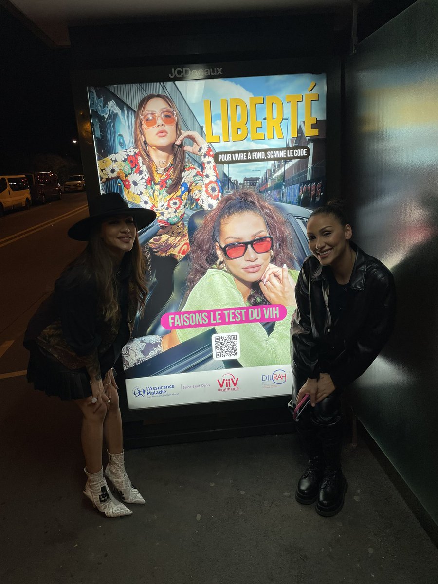 ShamsFranceLgbt's tweet photo. Un grand merci à vous @RaniaSmyle et @Rawellsaiidii d’avoir participé à notre campagne dépistage et surtout de la porter si fièrement . MERCI❤️ https://t.co/WzLWa6I6P8