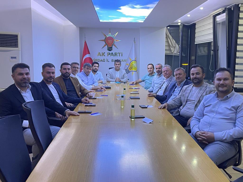 av_aligumus's tweet photo. İlçe başkanları toplantımızı gerçekleştirdik.

2024 için durmadan, yorulmadan Tekirdağ için çalışmaya devam ediyoruz. https://t.co/ijAE1FMjTM