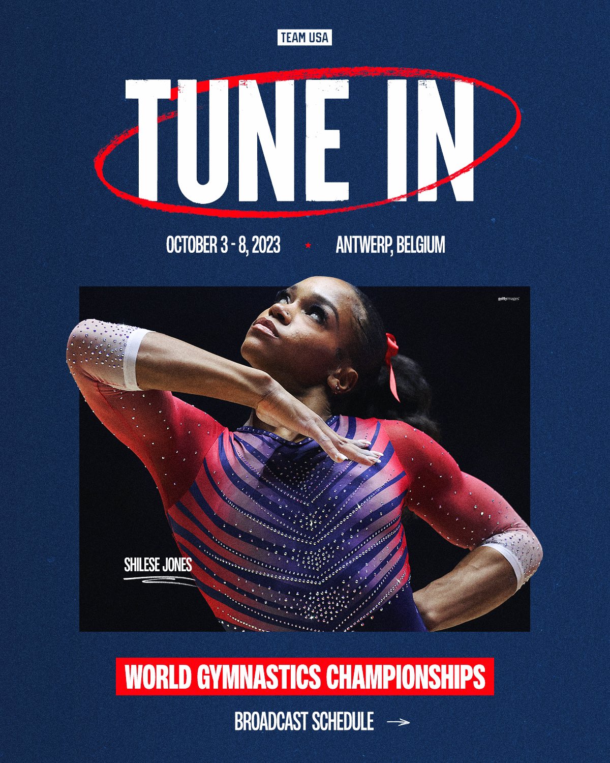 Tune in to the World Gymnastics Championships October 3rd to the 8th