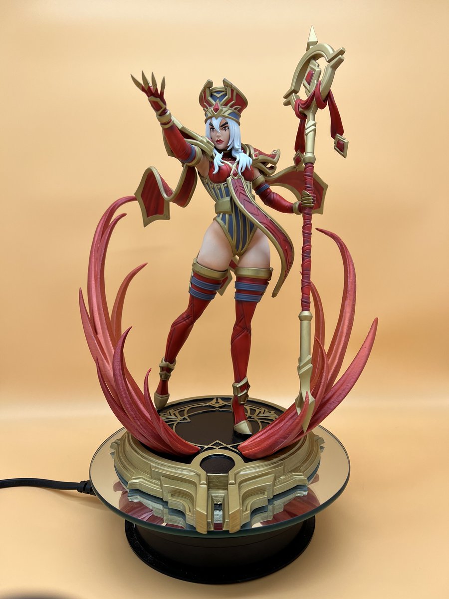 alfalfadil's tweet photo. 🤍Inquisitor Whitemane❤️ - #worldofwarcraft #3DPrinting 

figure sculpt by EllaArt for @NomnomFigures 
printed and painted by me! https://t.co/sccCPYsi0b