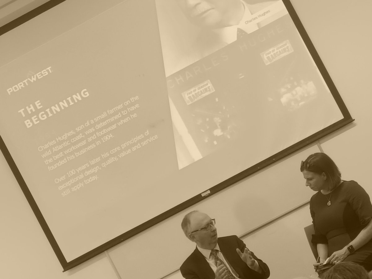 Finally, Harry Hughes from <a href="/Portwest/">Portwest</a> is giving some gems of wisdom from his entrepreneurial journey that has spanned the decades. Good to Great a recommended read for us all😊#mayoideasmonth <a href="/MayoIdeasWeek/">Mayo Ideas Month</a>