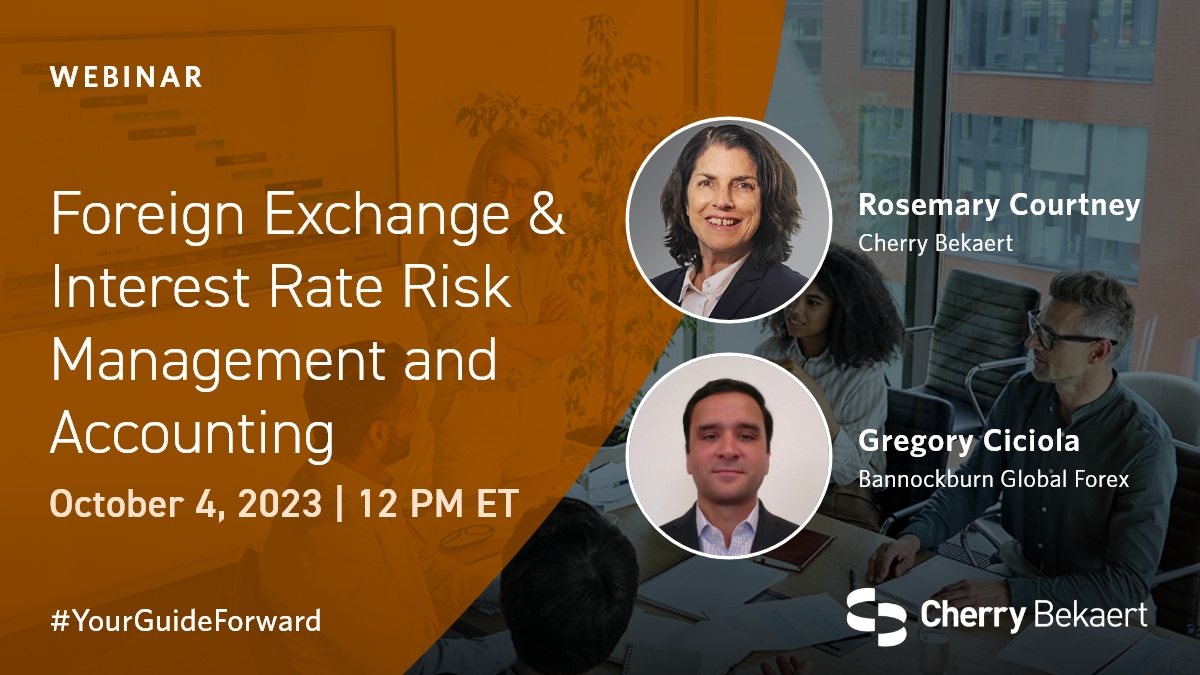 CherryBekaert's tweet image. Join us in our upcoming webinar to learn about the drivers of foreign exchange volatility and the potential risks it poses to corporations. We'll also discuss the best ways to manage these risks. okt.to/1eOPbX 

 #ForeignExchange #IntrestRate #RiskManagement