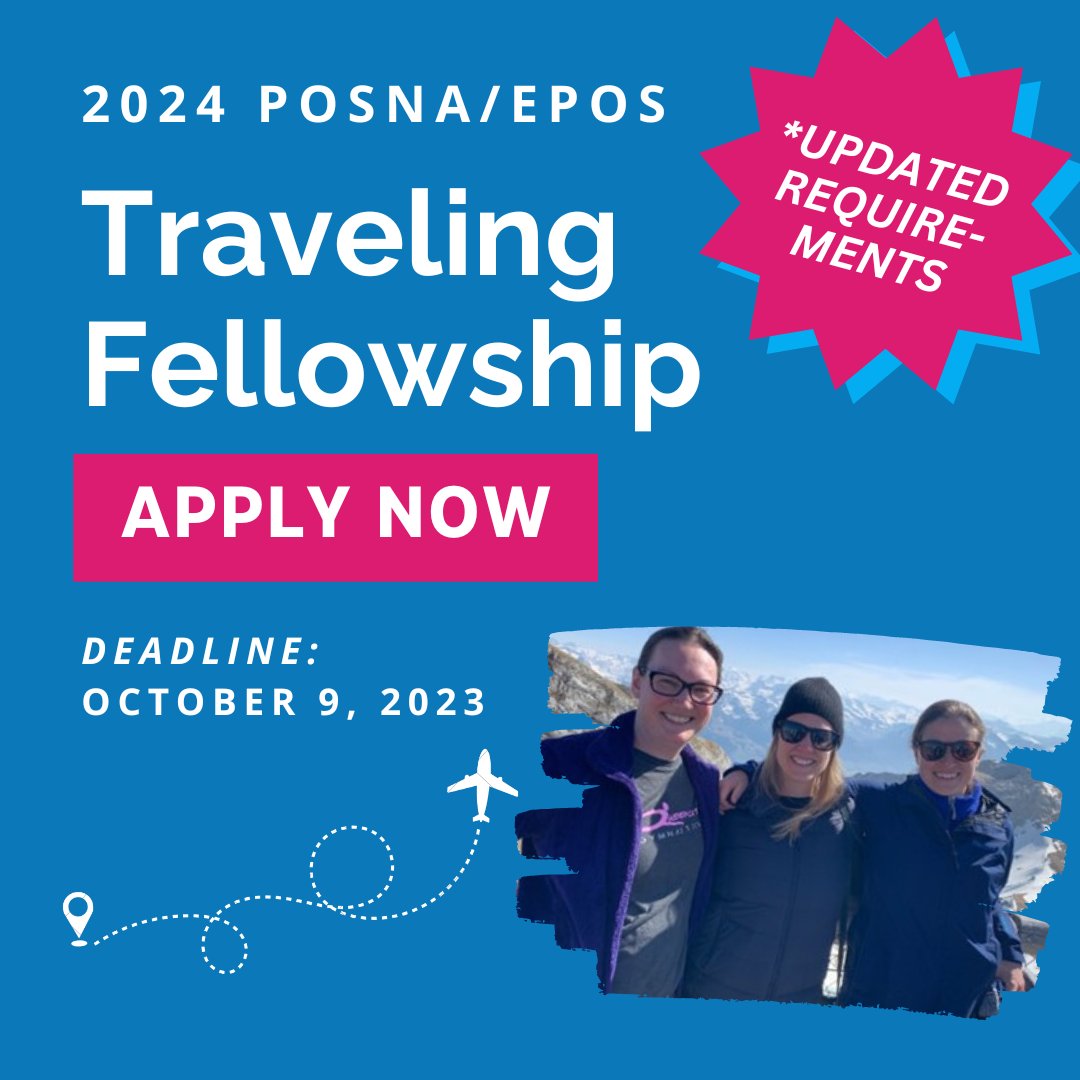 UPDATED ELIGIBILITY: Members must have 15 years or fewer in practice at the time of application. There is no longer an age requirement. Apply now: bit.ly/488xNhX #posna #pediatricorthopaedics #travelingfellows