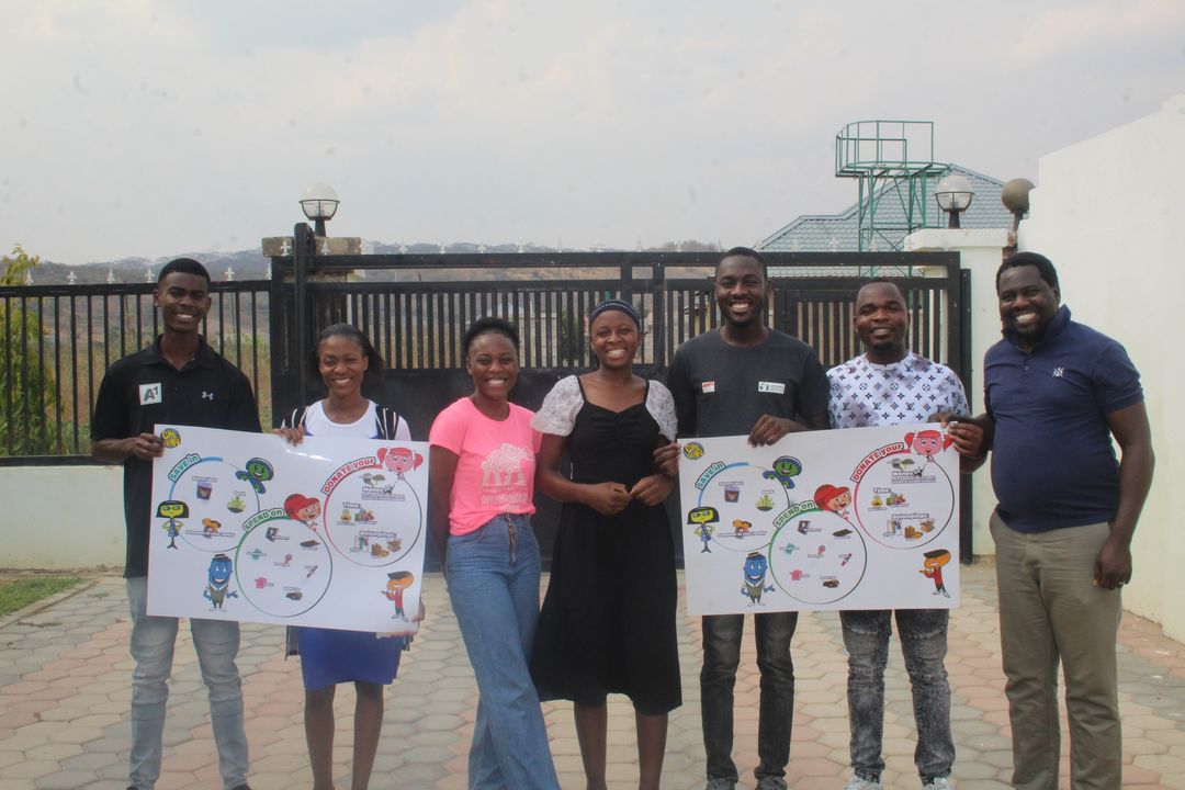 AEProgram's tweet photo. Thank you @ja_zambia for partnering with our flagship Learning &amp; Leadership Center in Kafue, #Zambia -- the Amos Youth Centre -- to teach the younger children #financialliteracy and the older youth about #entrepreneurship and #business! #chachingmoneyshow #CompanyProgram https://t.co/rOMw8Z6OmE