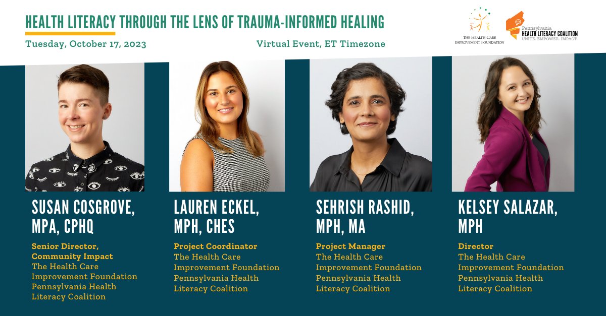 PA Health Literacy tweet media