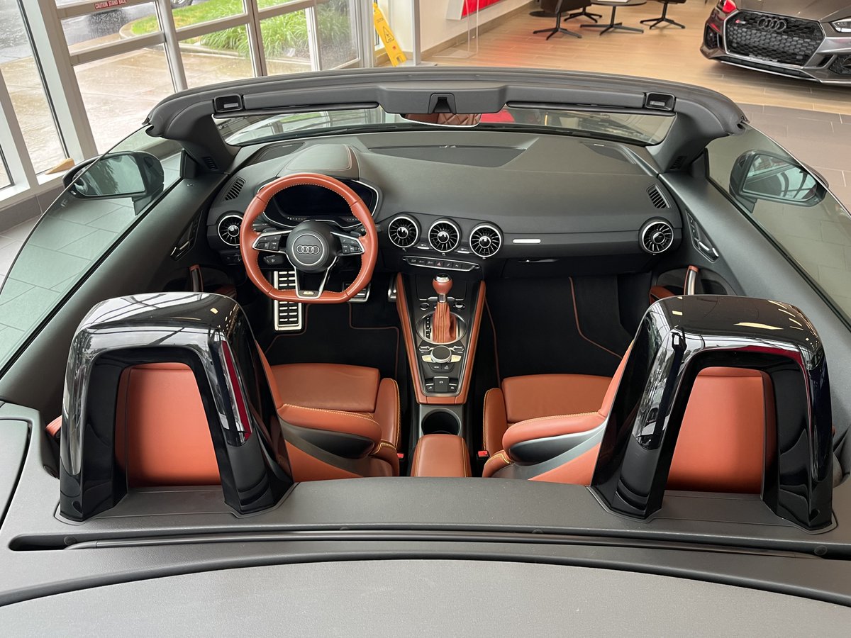AudiFairfield's tweet image. It's never too late to hit the open road with an Audi TT Roadster (featuring a classic, brown leather interior).
#AudiFairfield #AudiTTRoadster