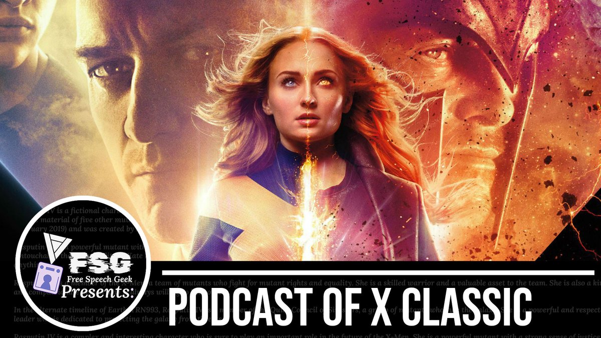 TheOneTrueKyle1's tweet photo. Podcast of X Classic is out on YouTube now 

https://t.co/CcGoxmXJek

#xmen https://t.co/OpVJx8tNXR