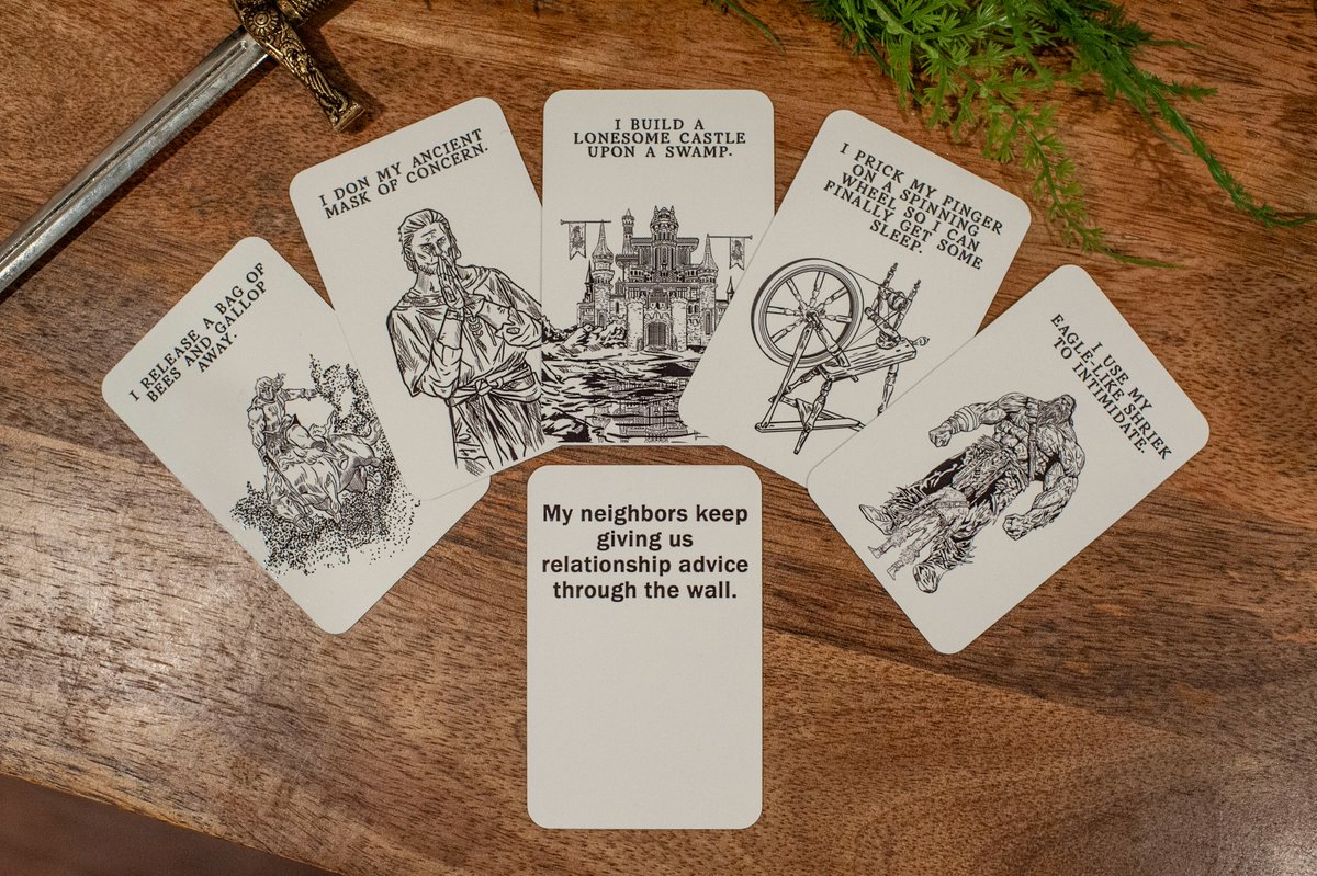 ModernProbsGame's tweet image. CALLING ALL PLAYERS! Which card would YOU choose as the winner? Comment down below!
.
.
.
.
.
#modernproblemsrequirefantasysolutions #modernproblems #fantasysolutions #game #gamenight #medieval #funny #fun #friends #party