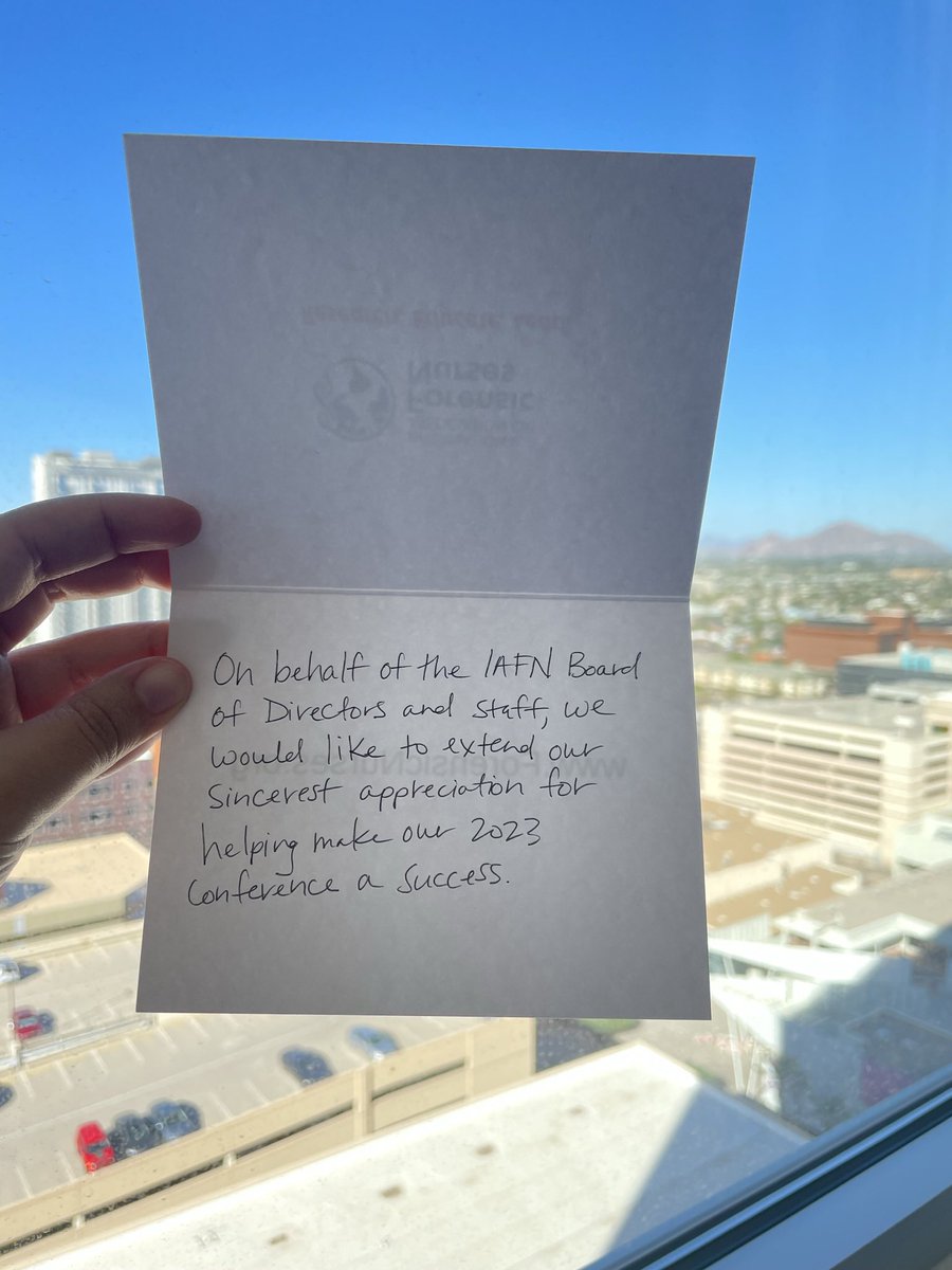 Such an honor to present a lecture at the International Association of Forensic Nursing Conference this past weekend in Phoenix, AZ! Worked with some incredible people on this project.  <a href="/HectorChapaMD1/">Hector Chapa, MD</a> <a href="/ForensicNurses/">Forensic Nurses</a>