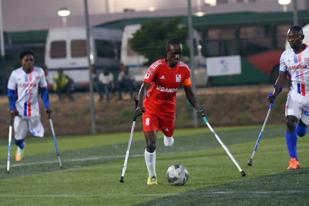I am proud to have captained the Ugandan Amputee Football Team during the First All Africa para games in Ghana Last Month. I thank God for that🙏🏼🙏🏼.